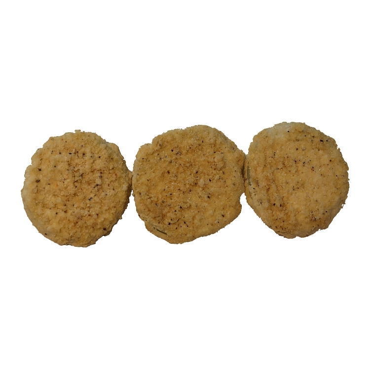 HARVEST CREATIONS SLICED ROUND GREEN BREADED TOMATO