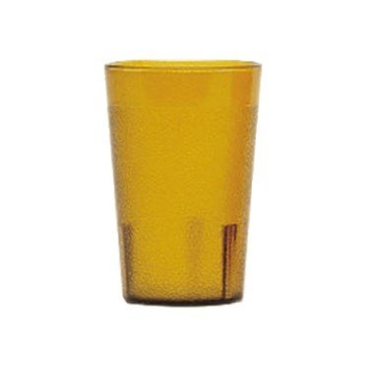 CAMBRO TUMBLER 20 OUNCE SAN PLASTIC AMBER