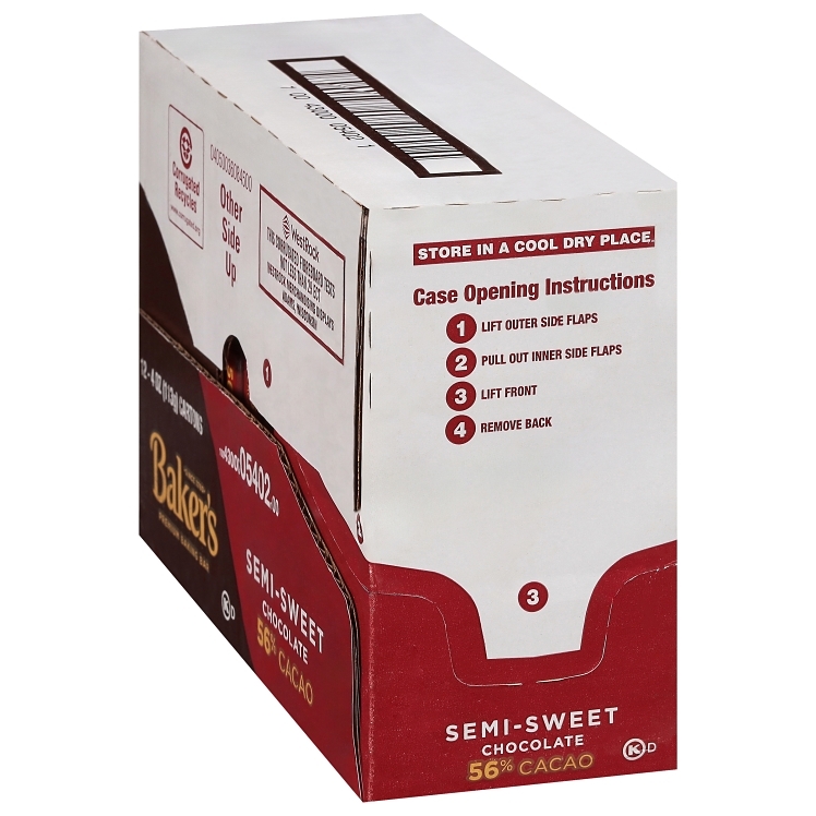 BAKERS CHOCOLATE BAR SEMI SWEET