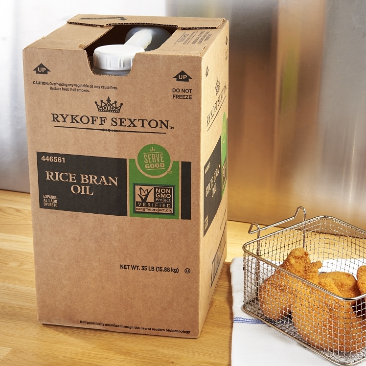 RYKOFF SEXTON SHORTENING FRYING RICE BRAN LIQUID