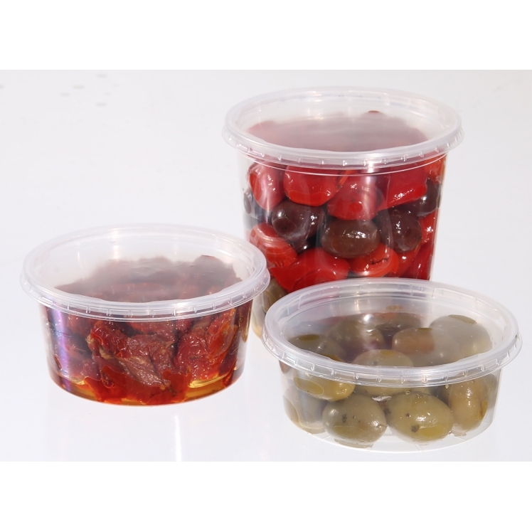 WNA COMET WNA DELI SERVE DELI CONTAINER CLEAR ROUND 16 OZ