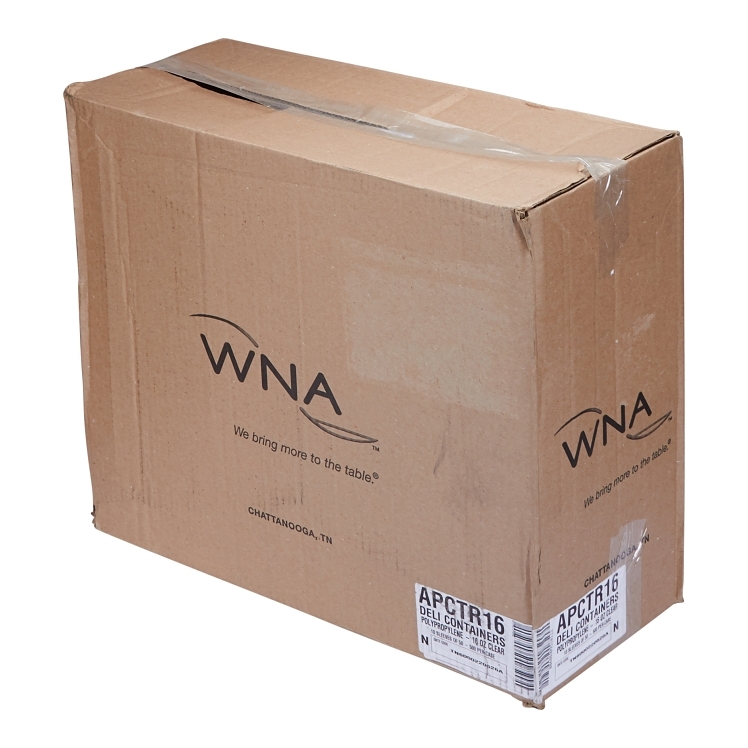 WNA COMET WNA DELI SERVE DELI CONTAINER CLEAR ROUND 16 OZ