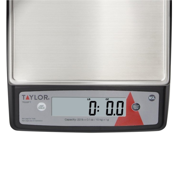 TAYLOR PRECISION 22 LB DIGITAL PORTION CONTROL SCALE