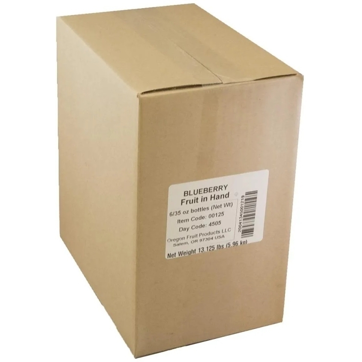 OREGON FRUIT CO. BLUEBERRY DICED POURABLE FRUIT FROZEN