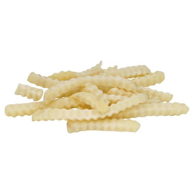 HARVEST VALUE POTATO FRENCH FRIES CRINKLE CUT 3/8 INCH LOW FAT FROZEN