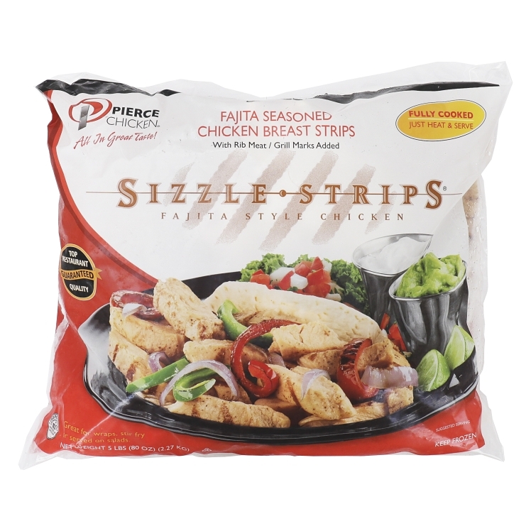 PILGRIM'S FOODSERVICE FAJITA CHICKEN BREAST STRIPS