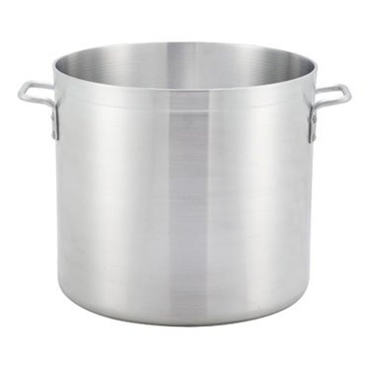 POT, STOCK 12 QUART ALUMINUM W/O COVER