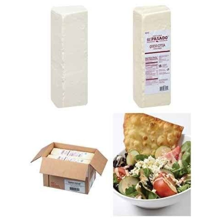 DEL PASADO DOMESTIC COTIJA CHEESE LOAF CURVED