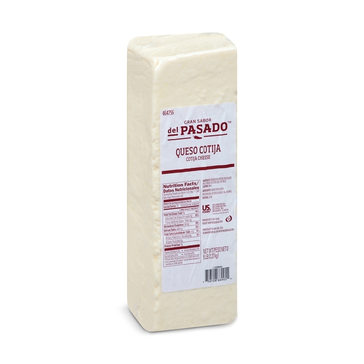 DEL PASADO DOMESTIC COTIJA CHEESE LOAF CURVED