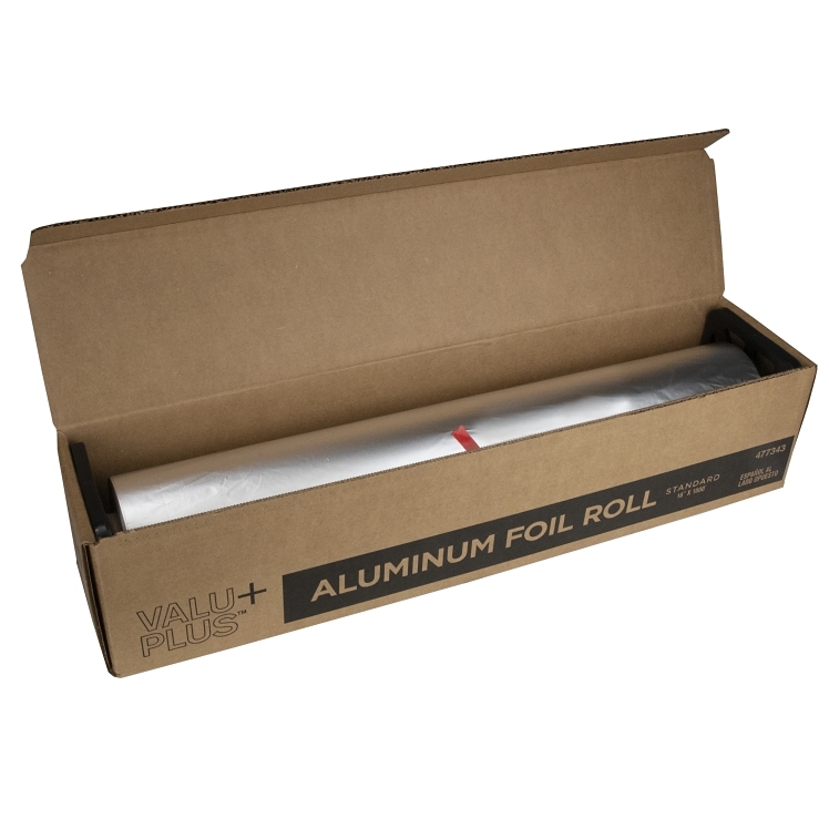 VALU PLUS FOIL 18 X 1000' STANDARD ALUMINUM FOIL ROLL