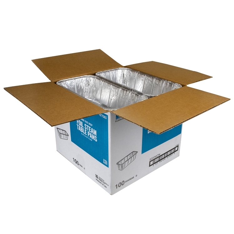 MONOGRAM PAN STEAM TABLE FOIL 5 LB 1/3 SIZE