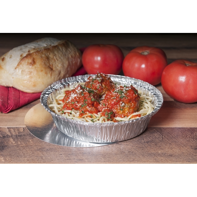VALU PLUS 7 1 COMPARTMENT ROUND FOIL CONTAINER