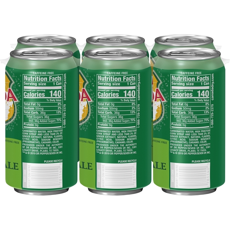 CANADA DRY GINGER ALE