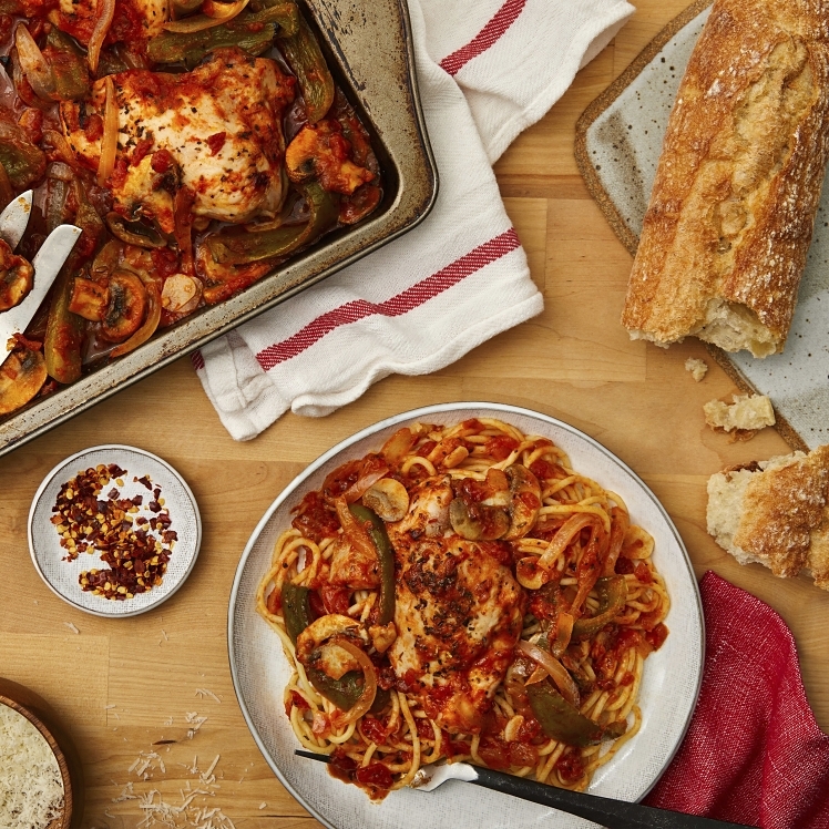 PREGO ITALIAN STYLE SPAGHETTI SAUCE WITH MUSHROOM