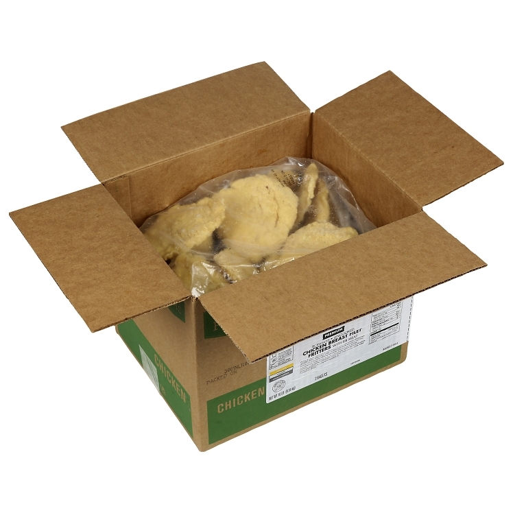 Patuxent Farms Premium Boneless Uncooked Chicken Breast Filet Fritters