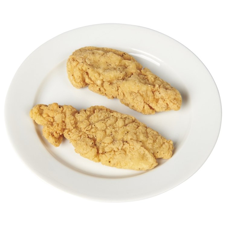 PATUXENT FARMS PREMIUM BREADED RAW LIGHT PEPPER CHICKEN FRITTER TENDERLOINS JUMBO