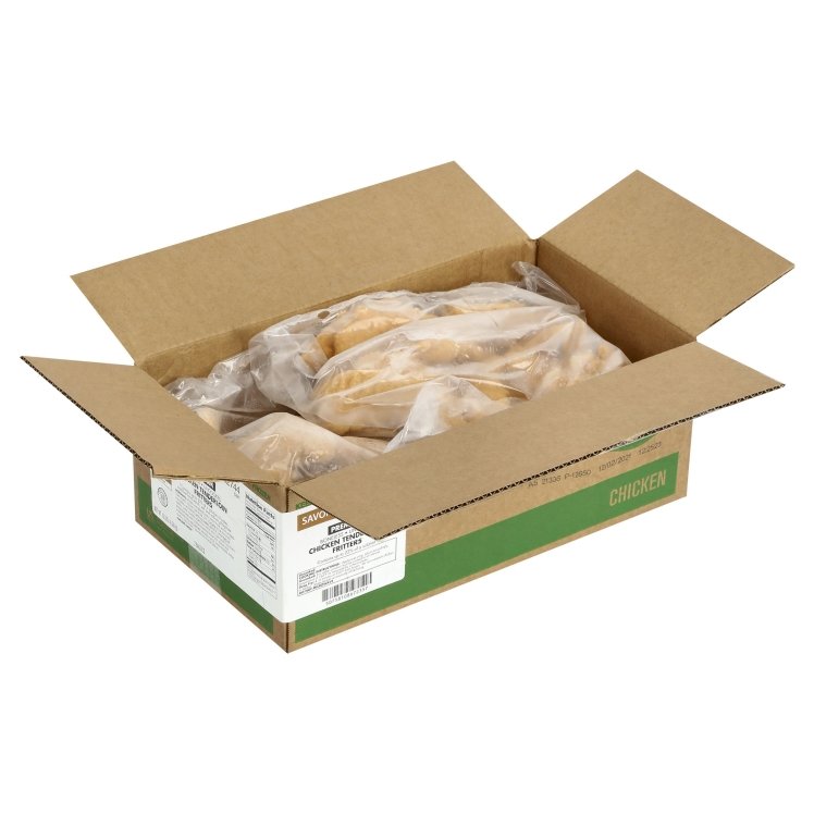 PATUXENT FARMS PREMIUM BREADED CHICKEN TENDERLOIN FRITTERS MEDIUM