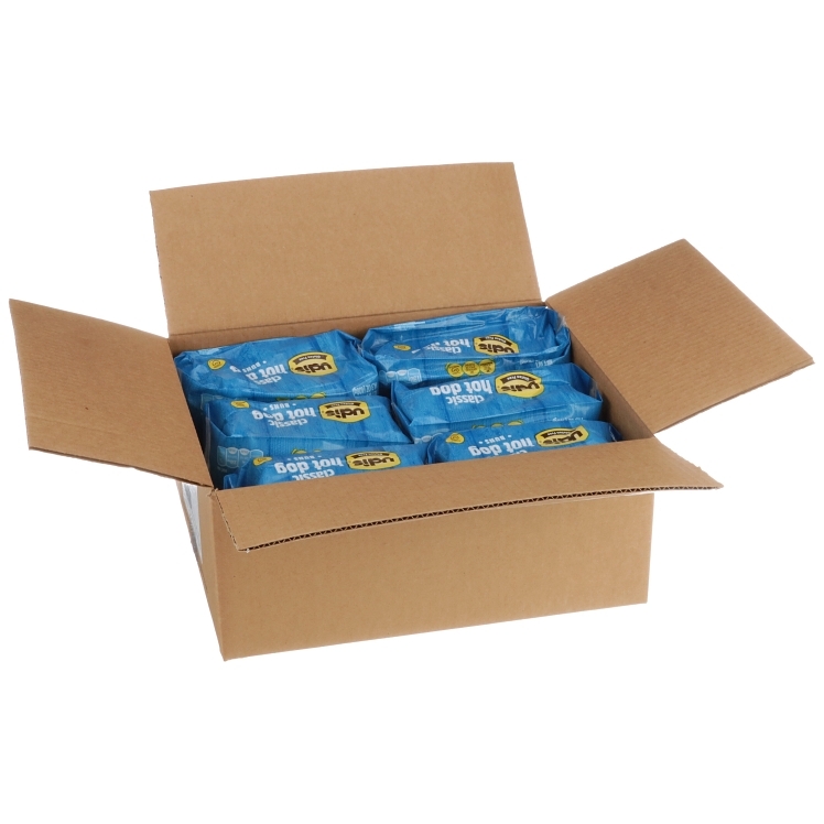 UDI'S CLASSIC HOT DOG BUN GLUTEN FREE 6/6/2.2OZ FROZEN