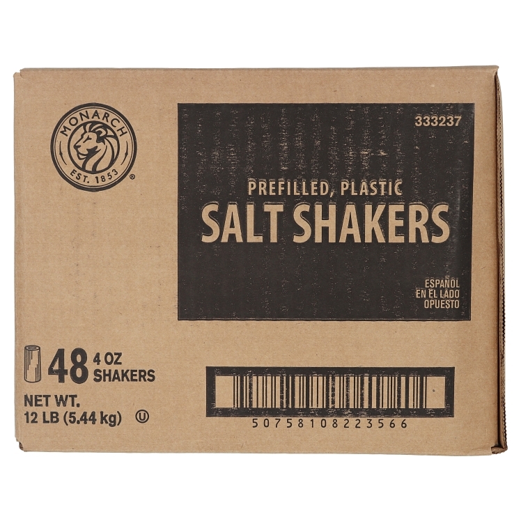 MONARCH SALT PLASTIC SHAKER