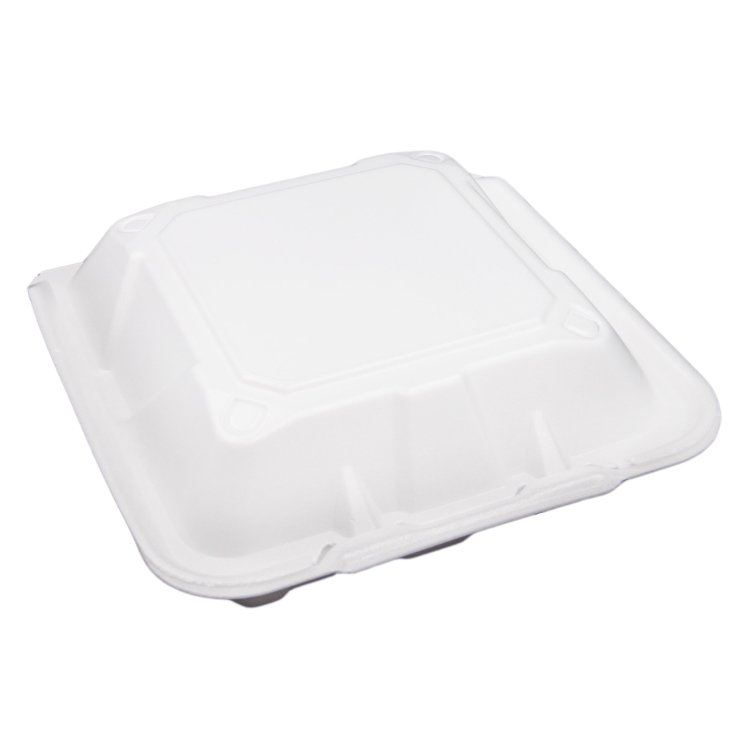 VALU PLUS 1 COMPARTMENT 9 X 9 WHITE CONTAINER
