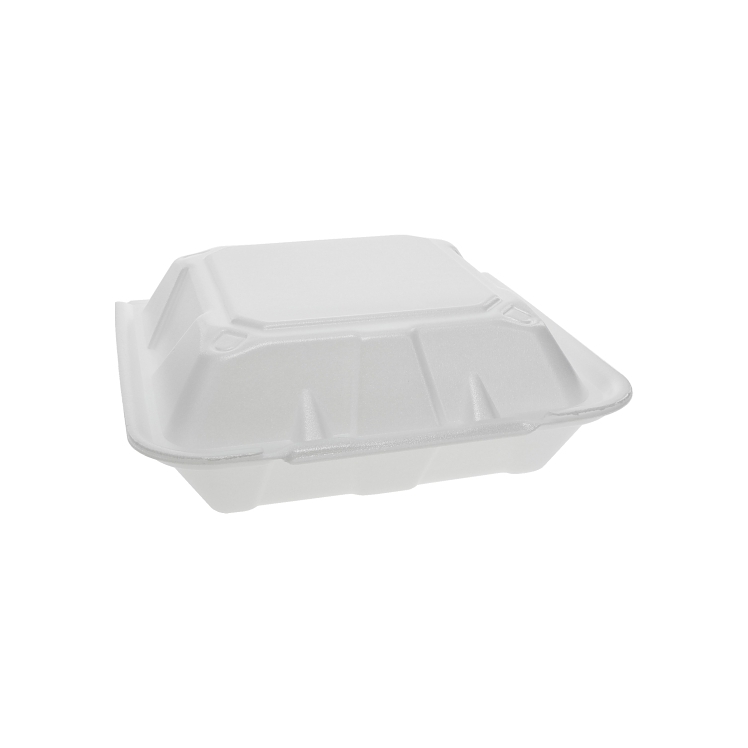 VALU PLUS 1 COMPARTMENT 9 X 9 WHITE CONTAINER