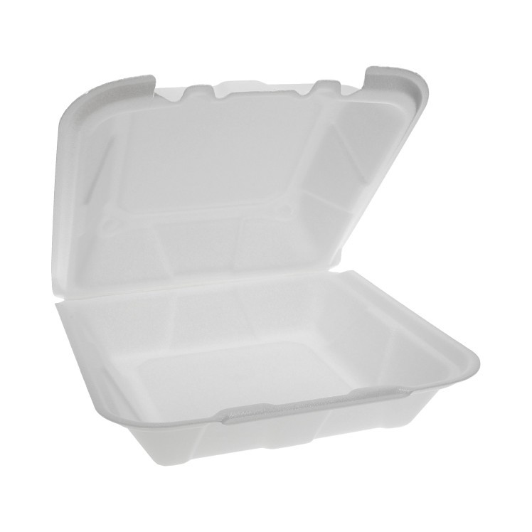 VALU PLUS 1 COMPARTMENT 9 X 9 WHITE CONTAINER