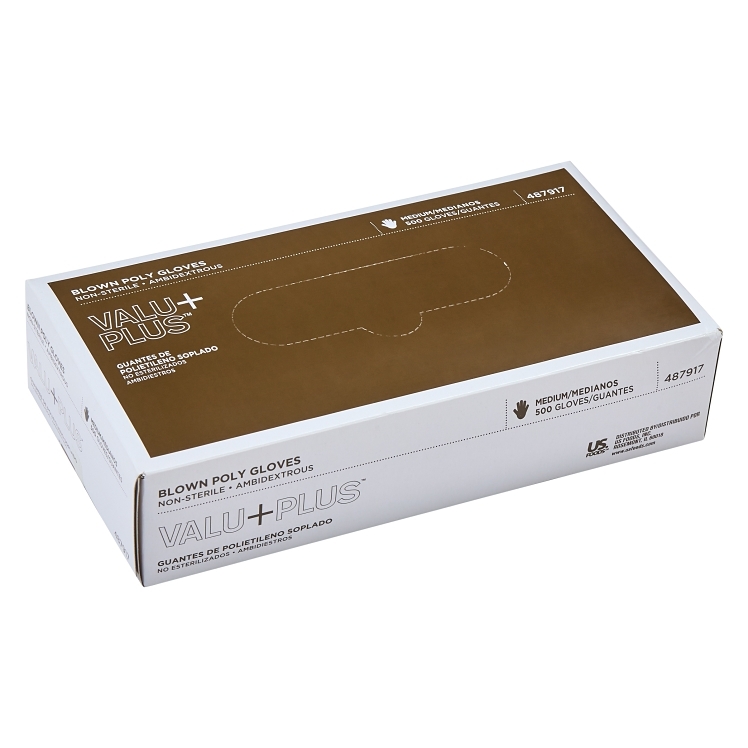 GLOVE, POLY MED NTRL AMBDX