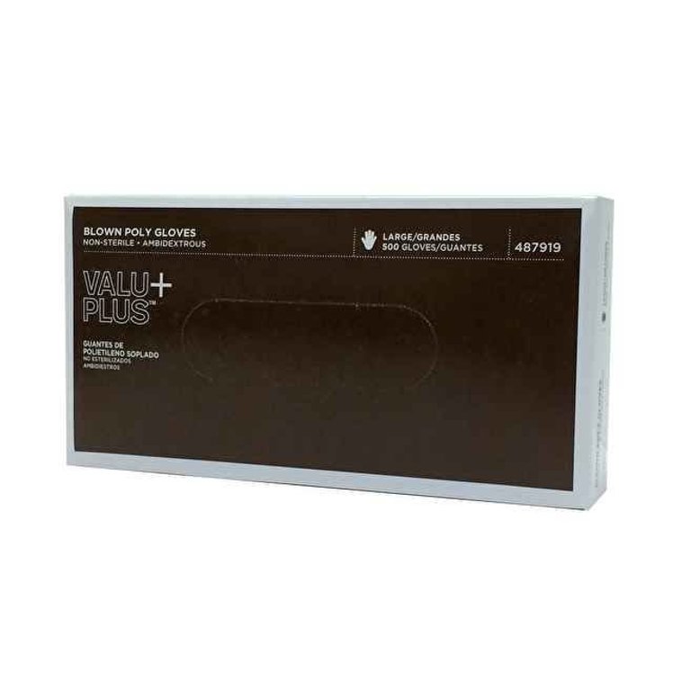 GLOVE, POLY LG NTRL AMBDX