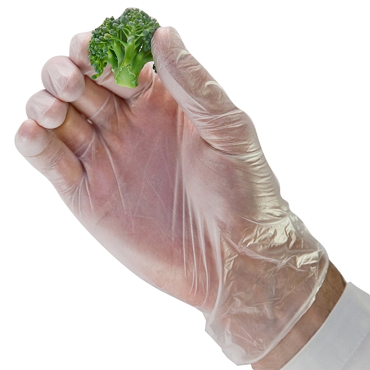 VALU PLUS POWDERED LIGHTLY SMALL VINYL GLOVE