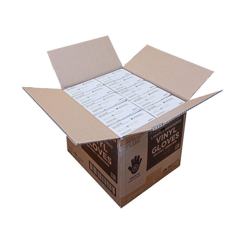 GLOVE, VINYL MED LGTY PWDRD