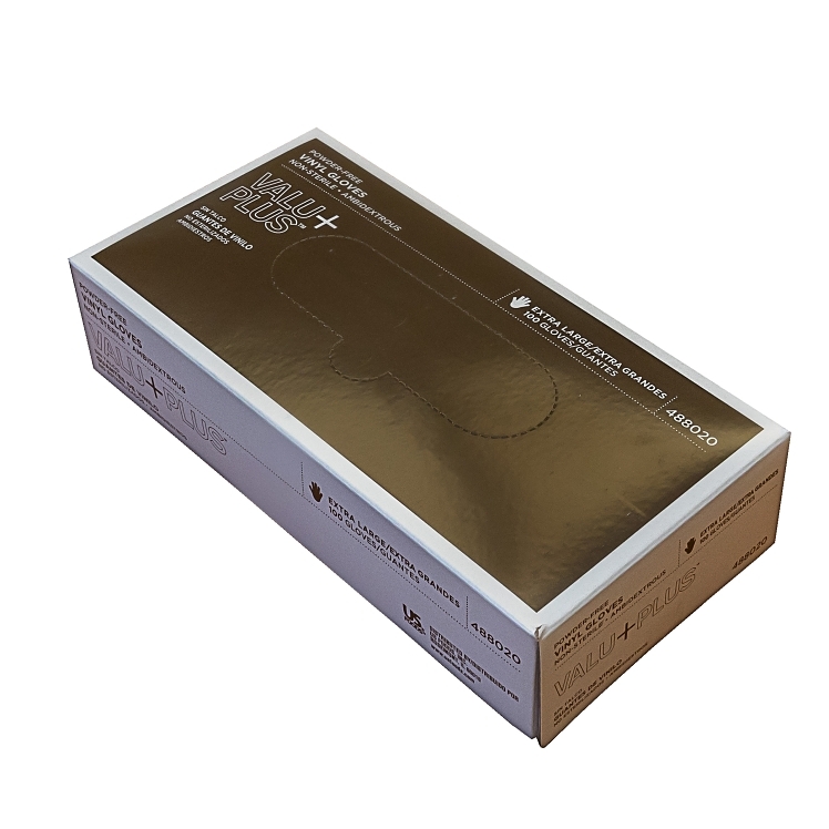 GLOVE, VINYL XL PF NTRL AMBDX