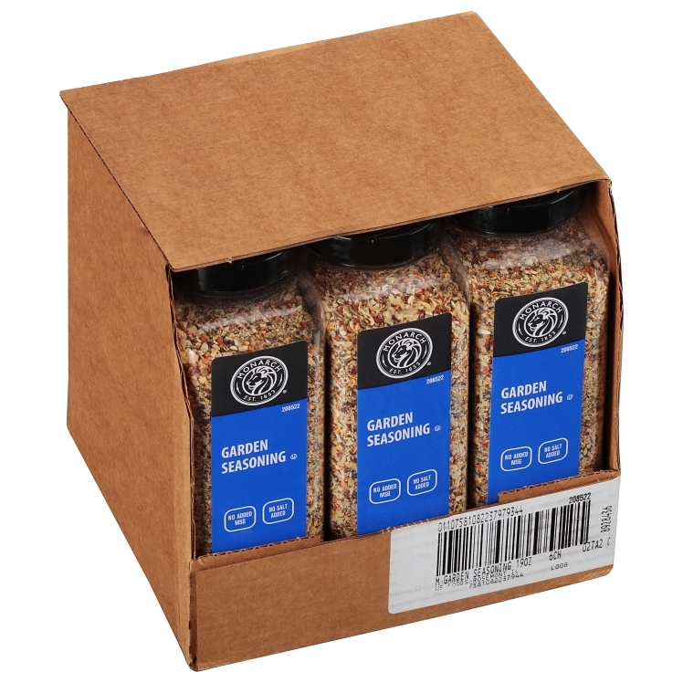 MONARCH NO MSG SALT FREE GARDEN SEASONING