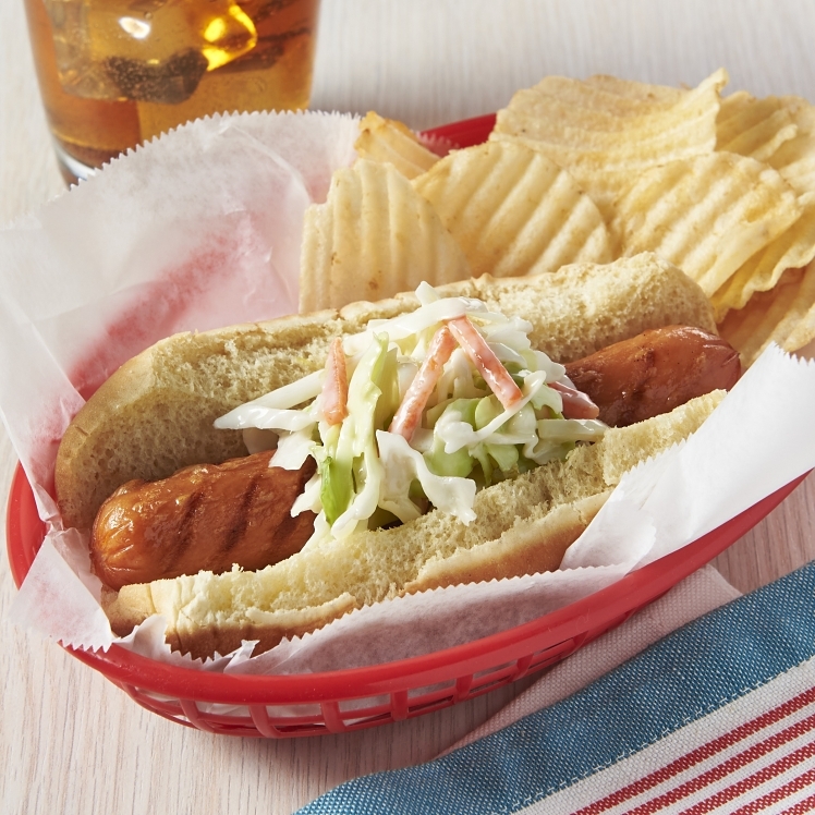 PATUXENT FARMS PORK/BEEF HOT DOGS 6 INCH 8/1