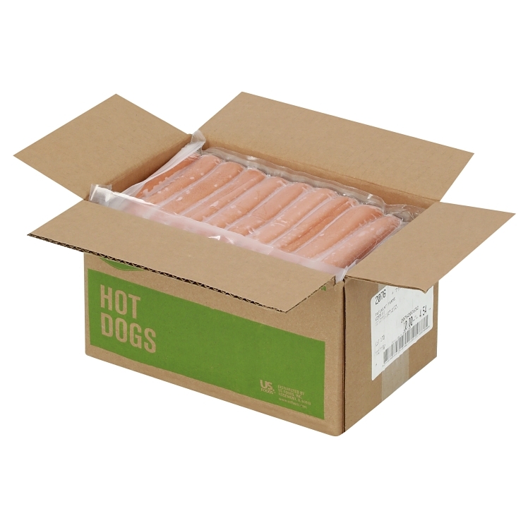PATUXENT FARMS PORK/BEEF HOT DOGS 6 INCH 8/1