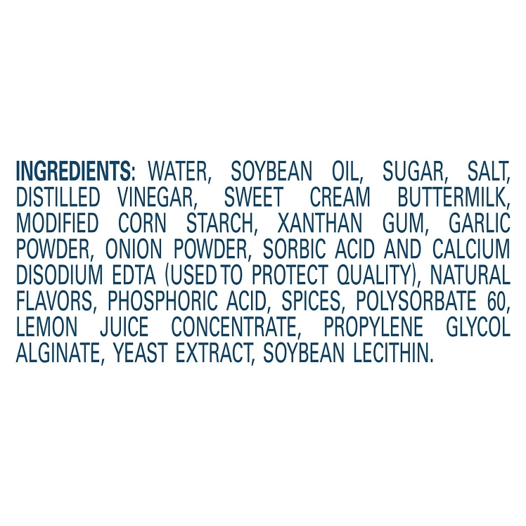 HELLMANNS RANCH DRESSING