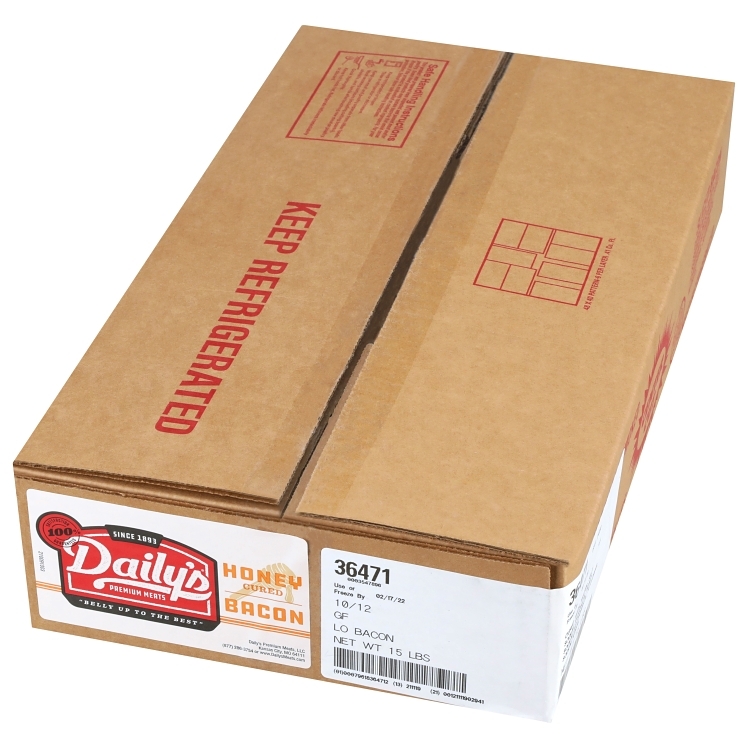 DAILY'S PREMIUM MEATS DAILY'S HONEY CURED 10-12 LAYER BACON