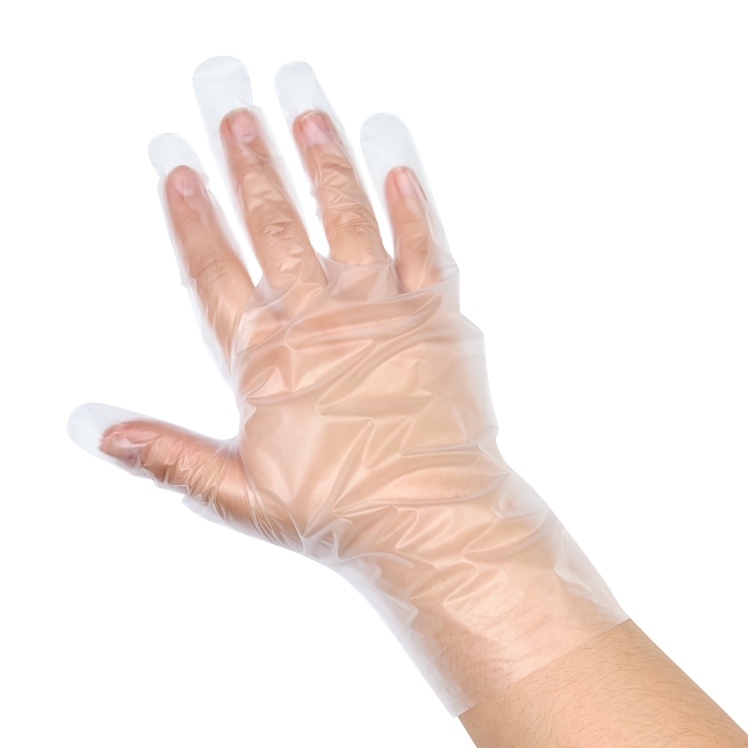 GLOVE, POLY SM CLR STCH AMBDX
