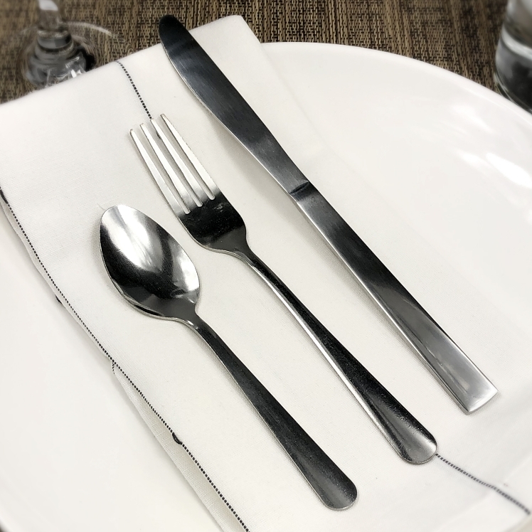SUPERIOR / CES TEA SPOON, WINDSOR STAINLESS STEEL MEDIUM WEIGHT