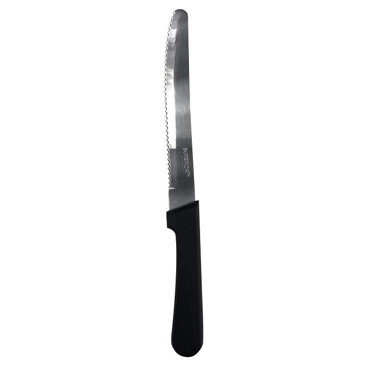 SUPERIOR KNIFE, STEAK 4.75 INCH STAINLESS STEEL PLASTIC HANDLE