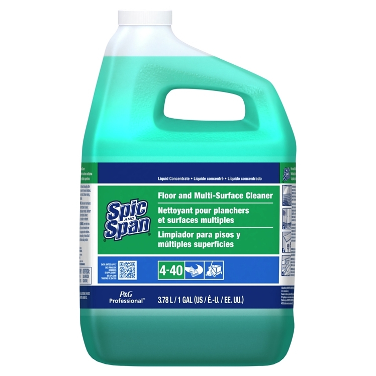 SPIC AND SPAN CLEANER, FLOOR MP LIQUID GREEN
