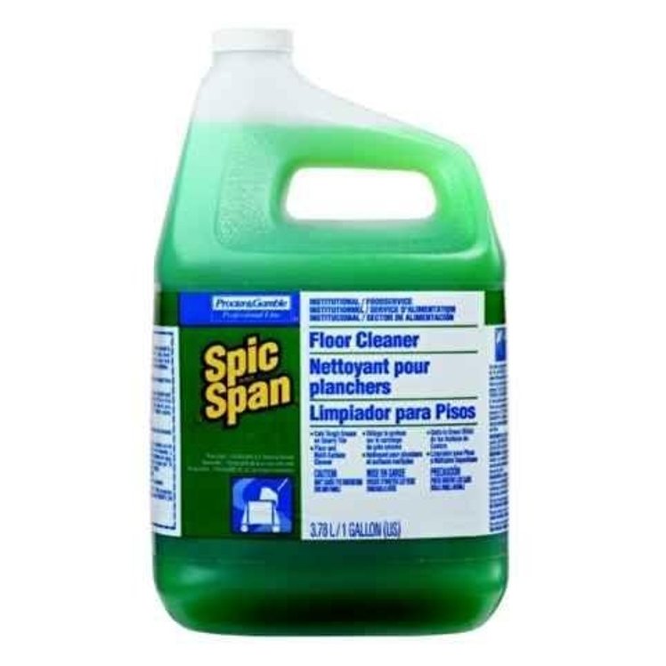 SPIC AND SPAN CLEANER, FLOOR MP LIQUID GREEN