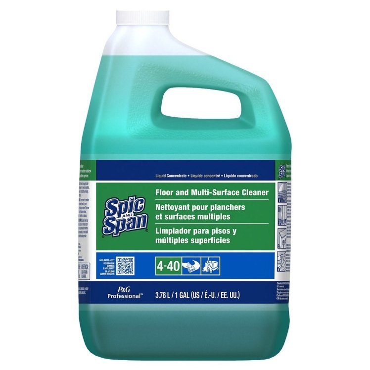SPIC AND SPAN CLEANER, FLOOR MP LIQUID GREEN
