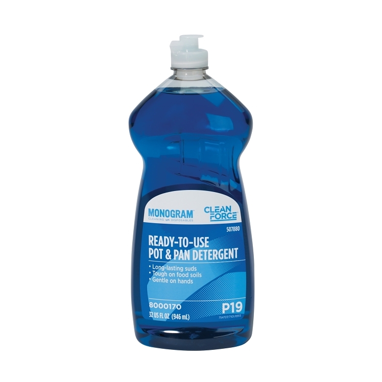 MONOGRAM / CLEAN FORCE DETERGENT, POT & PAN MANUAL P19