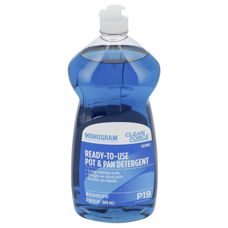 MONOGRAM / CLEAN FORCE DETERGENT, POT & PAN MANUAL P19