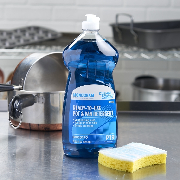 MONOGRAM / CLEAN FORCE DETERGENT, POT & PAN MANUAL P19