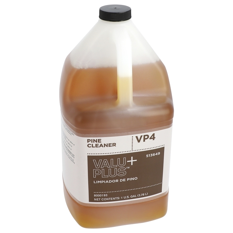 VALU PLUS CLEANER, ALL PURPOSE VP4 LIQUID JUG AMBER