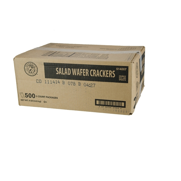 MONARCH CRACKER SALAD WAFER INDIVIDUALLY WRAPPED
