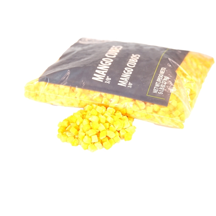 MONARCH MANGO CUBE 3/8 INCH IQF