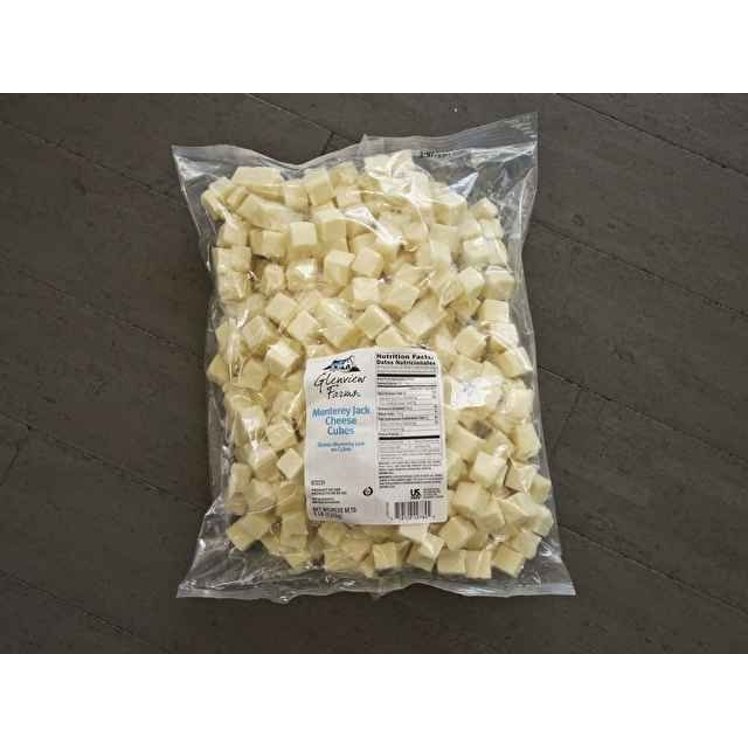 GLENVIEW FARMS MONTEREY JACK CHEESE CUBED .75 INCH