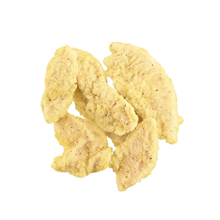 PATUXENT FARMS PREMIUM CHICKEN TENDERLOINS BREADED RAW GOLDEN LIGHT PEPPER SMALL
